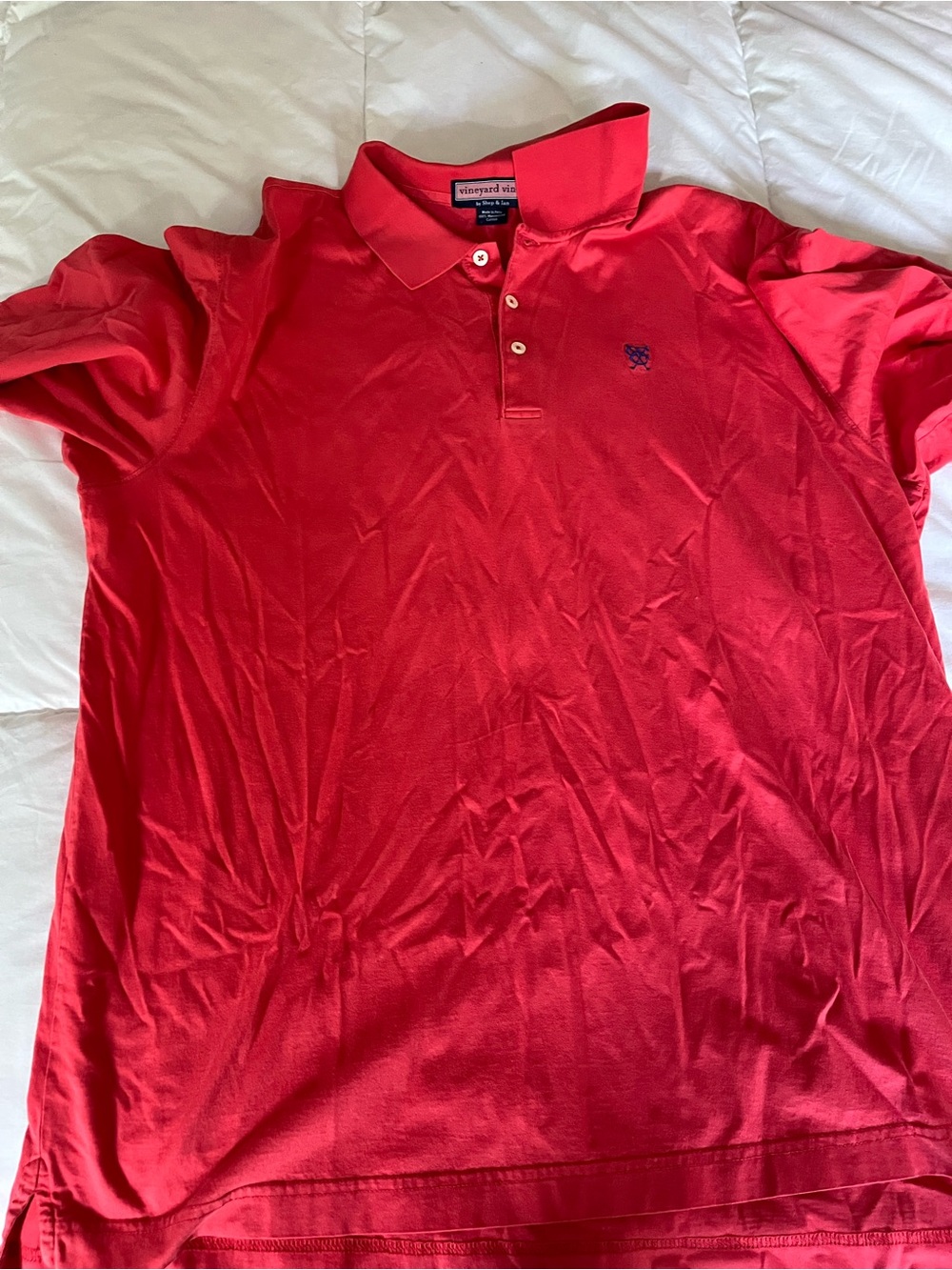 Vineyard Vines men’s Polo with Embroidered Logo